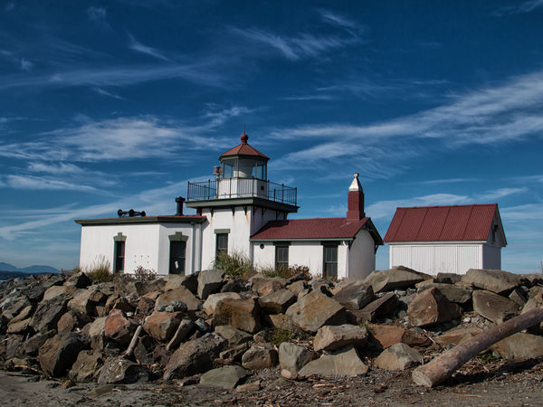Discovery park, West point lighthouse...