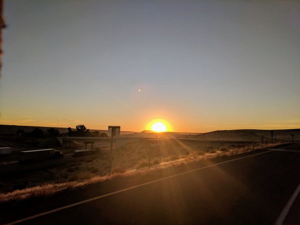 Sunrise Hammett Idaho...