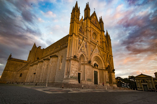 Cathedral in Orvieto...