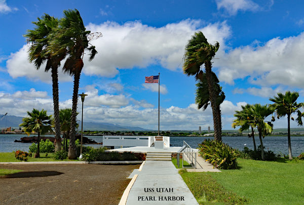 USS Utah Memorial on Ford Island...