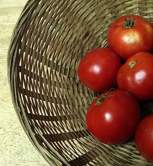 Bumper crop of sweet tomatoes!  Enough to share, t...
