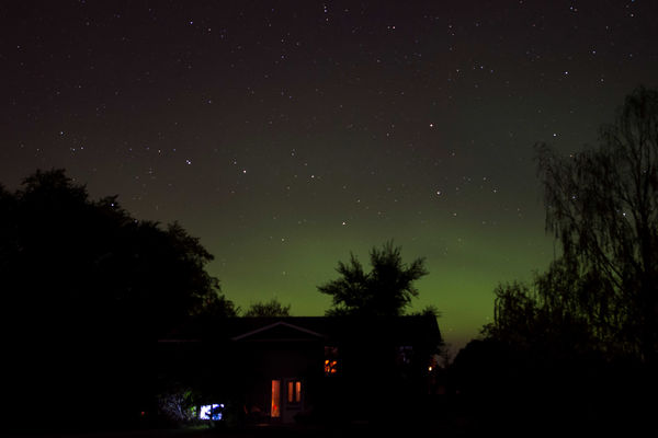 Big dipper over our home...
