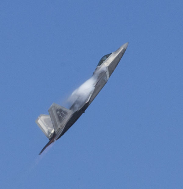 F22 going up...