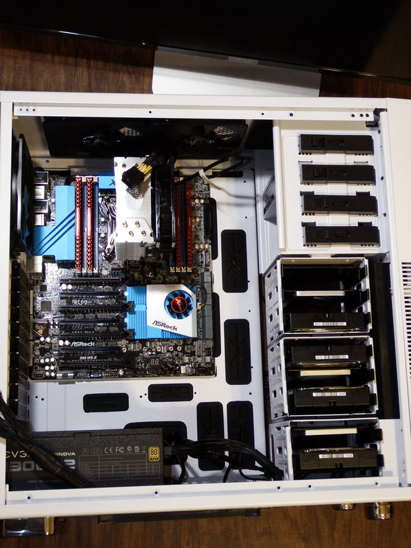 MoBo & HDD/SSDs in the box...