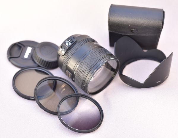 24--85mm lens w/ accessories...