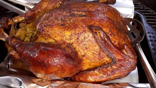 Smoked Turkey from my Weber...