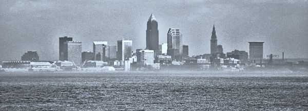 Cleveland in a fog...