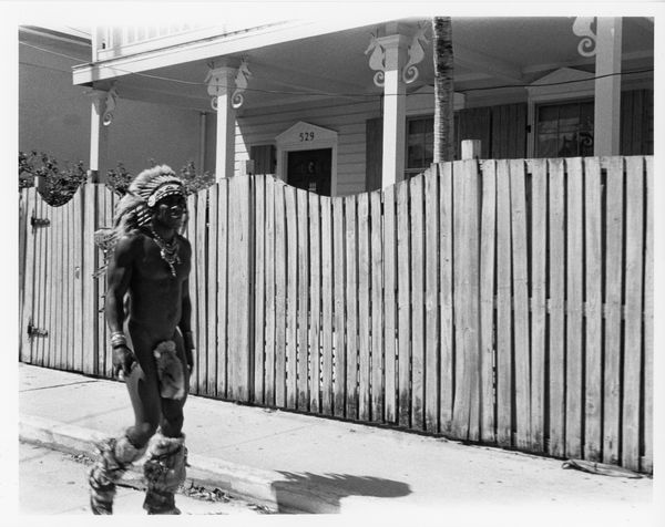 Man in costume in Key West...