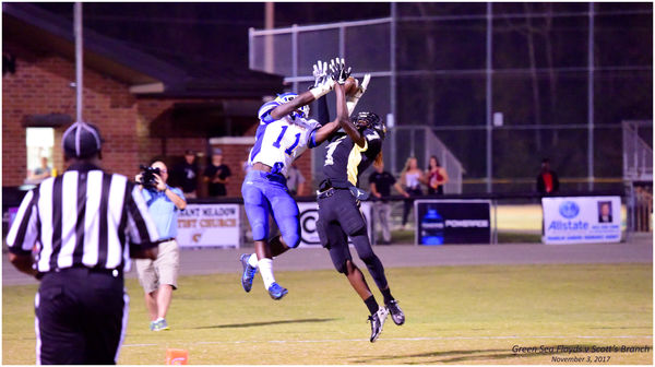 Great Catch!!!  But out of Bounds........