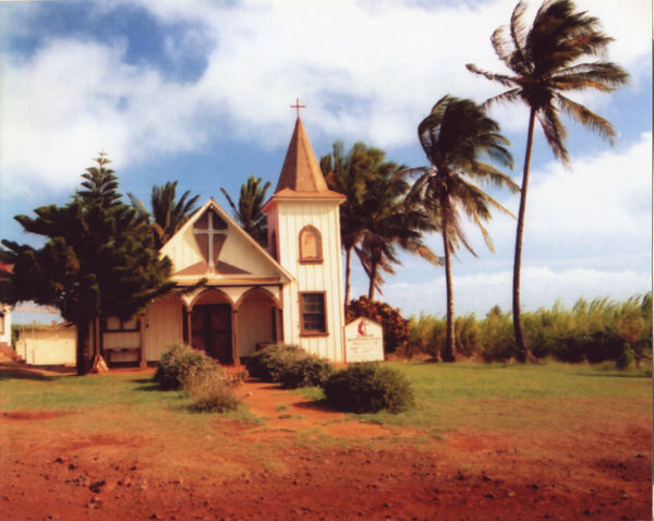 Cane Field Church - Kauai...