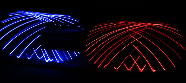 Night Moves - these are lights on bicycle wheels...