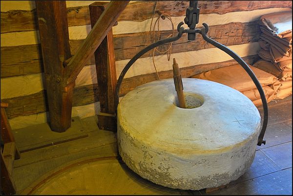 4. One of the grinding stones....