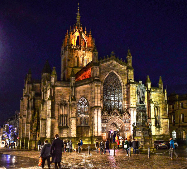 St Giles Cathedral...