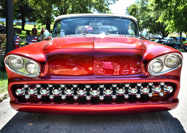 Front end of 56 Belaire @ Good Guys Car show...