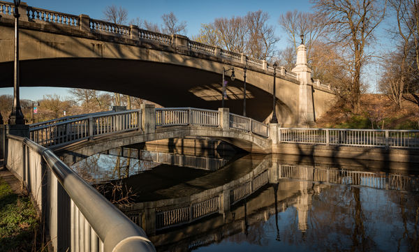 Bridge at Branch Brook Park, Newark, NJ...