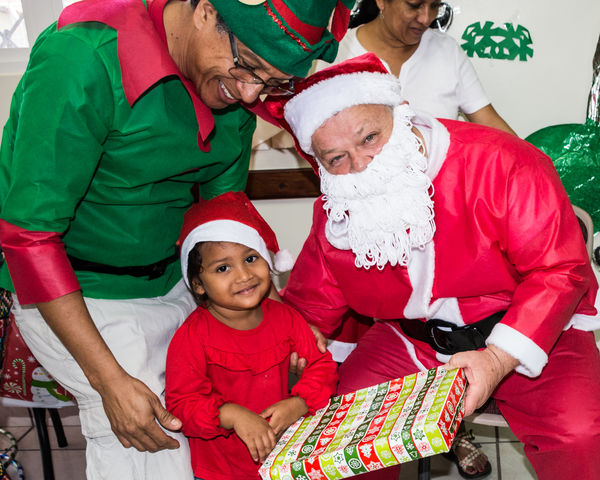 Dec 23rd Christmas Party for local children...