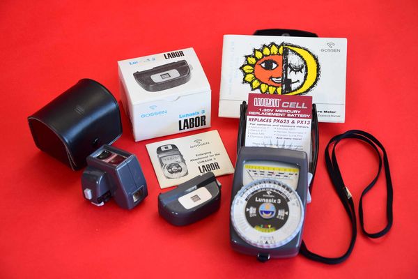 Gossen Lunasix 3 Package $95 plus S&amp;H: Grossen Lunasix 3 with Leather ...