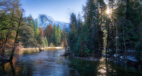 Morning on the Merced River...