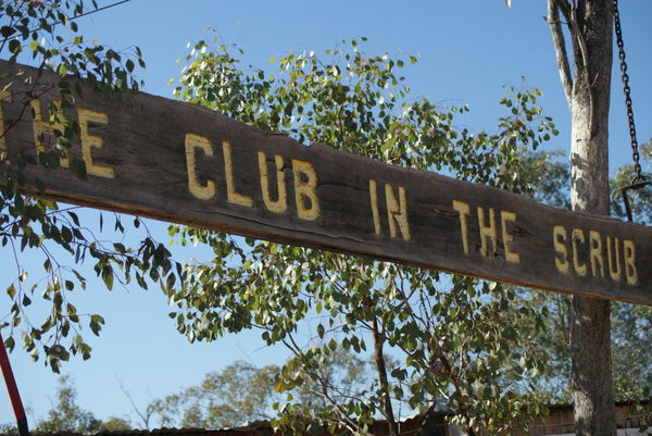 The club in the scrub...
