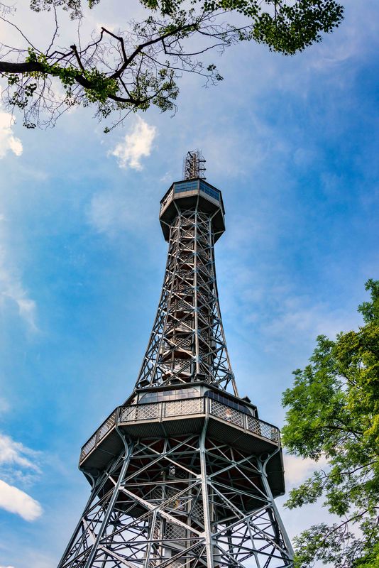 Petrin Lookout Tower is named after the hill it si...