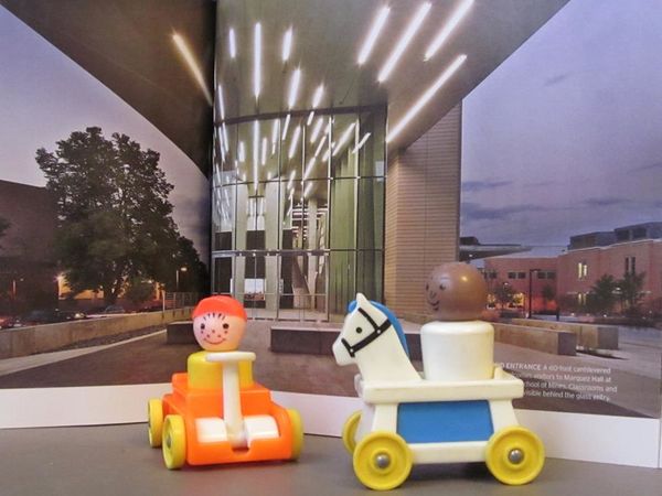 Weeble People at University of WA (Backdrop from a...