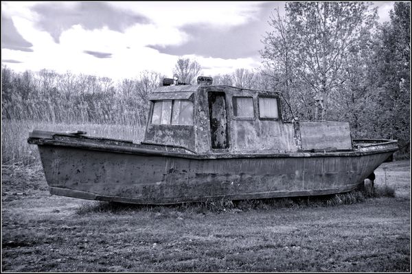 An old work boat...