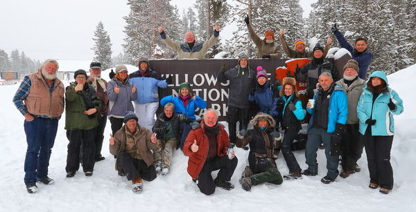 My group this week.  We had two snowcoaches and Ba...