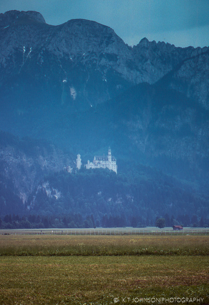 Neuschwanstein Castle from the ftats...