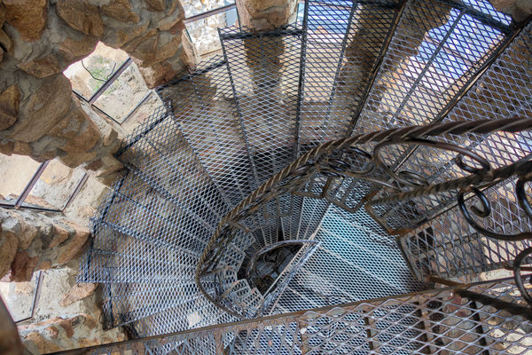 Rear Tower Stairs...