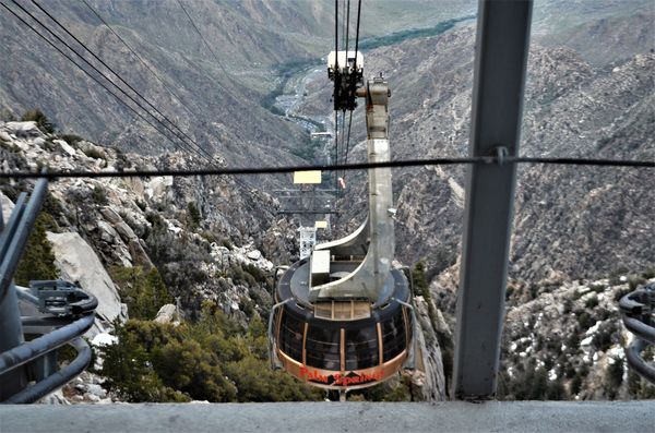 Tram at the top....