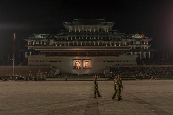 Kim Il Sung Square, Pyongyang, NK...