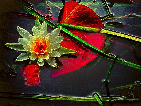 Artsified Water Lily...