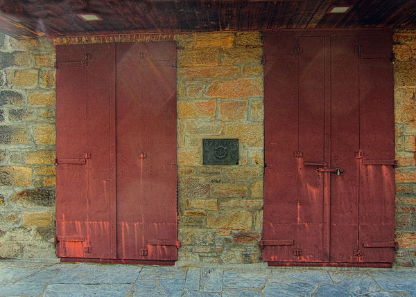 5 Iron doors often used in the 1800's...