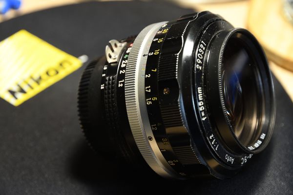 The old 55mm f1.2...