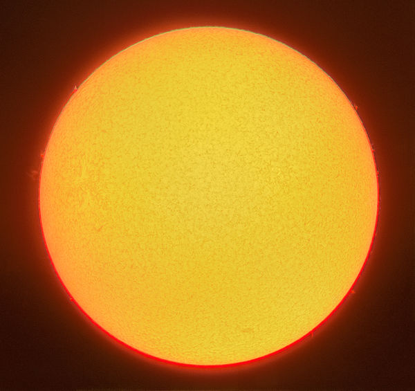 Large Image - Lots of little prominences...