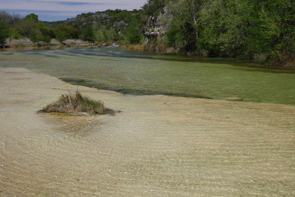 The Guadalupe River near Hunt, Texas...