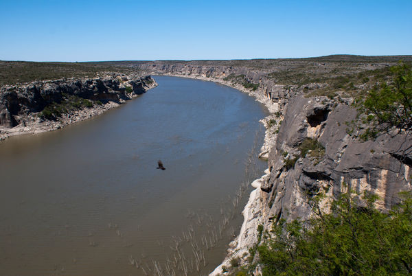 The Pecos River...
