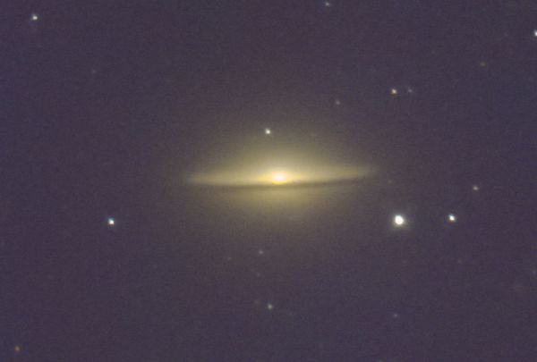Sombrero galaxy (24x60sec subs)...
