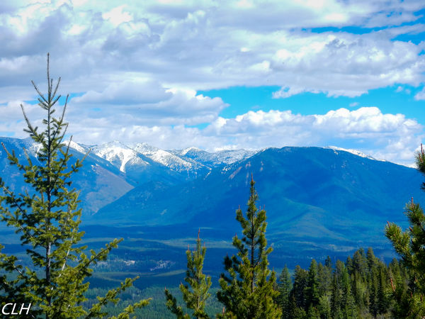 What a beautiful view of the Rocky Mountains, boun...