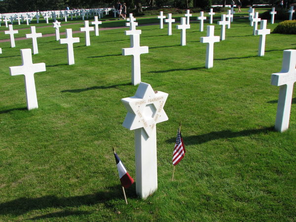 American cemetery at Normandy...