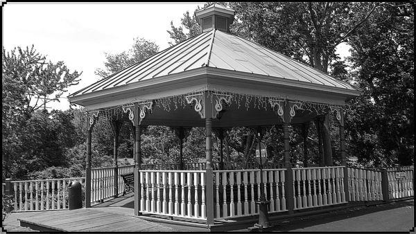 carousel in Sheopfle Gardens, Birmingham, Ohio...