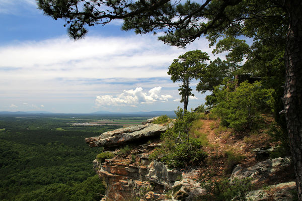 View from Petit Jean Mt., AR...