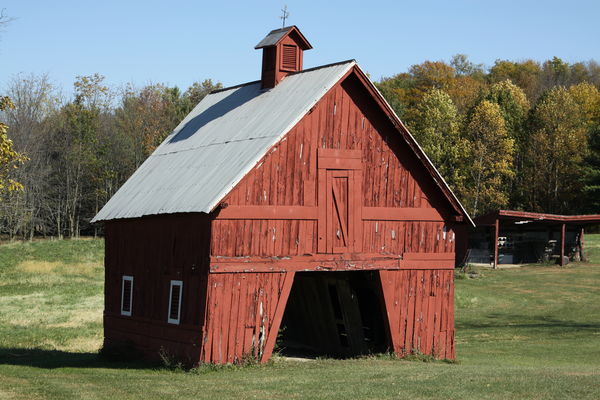This one is a corn crib....