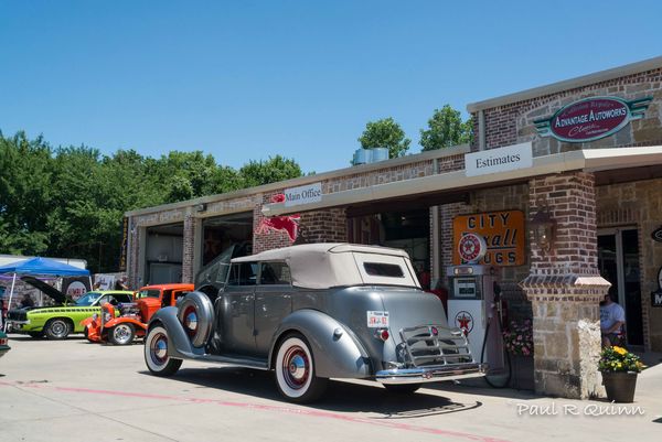 Packard at the pumps...