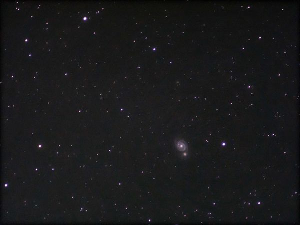 M51, Whirlpool Galaxy...