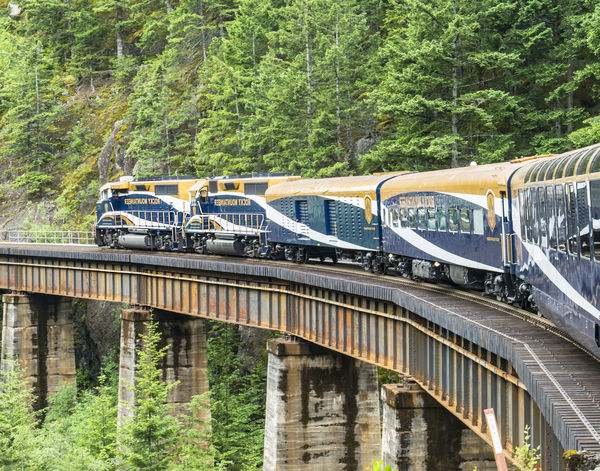 The Rocky Mountaineer...