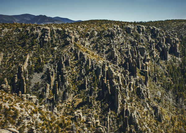 Chiricahua National Monument interesting rock form...