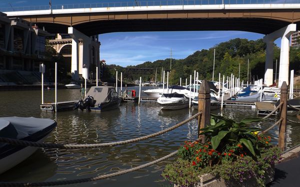 Emerald Necklace Marina on the Rocky River...