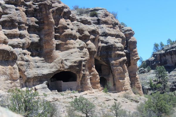 Gila Cliff Dwellings, New Mexico...