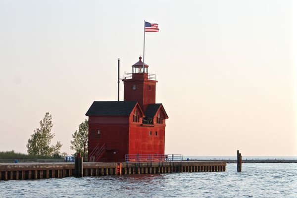 Big Red Lighthouse, Holland, Michigan...